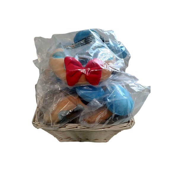 Disney Chewy Donald Duck Donut Plush Animal Dog Toy Bundle - Picture 5 of 6